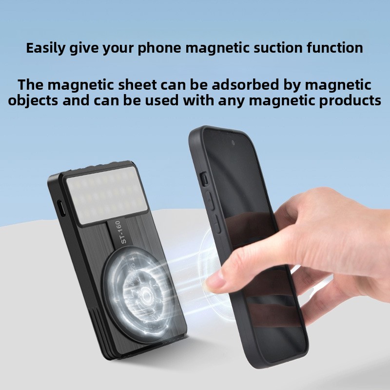 Double-sided Magnetic Filling  - Photography Mobile Lighting recension och pris