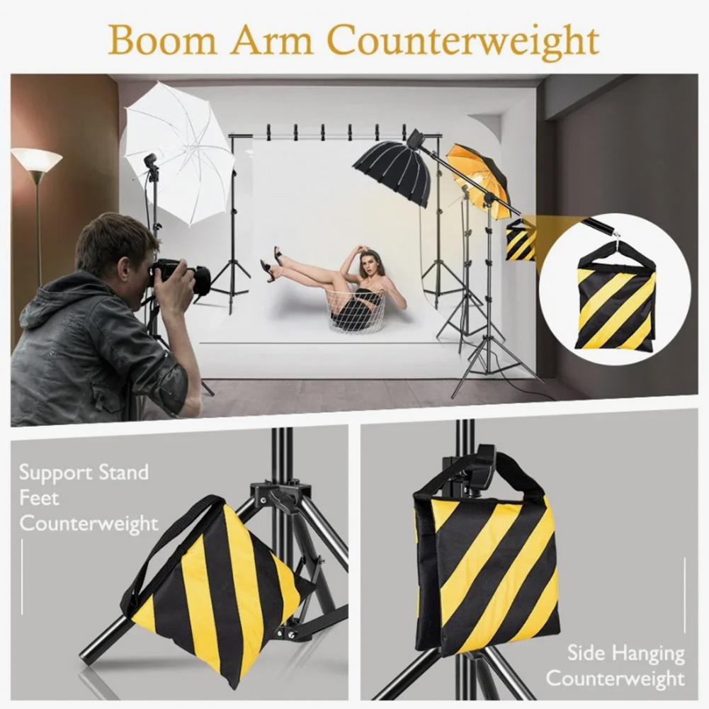 Striped Photography Sandbag He - Photography Lighting Weight Bags recension och pris