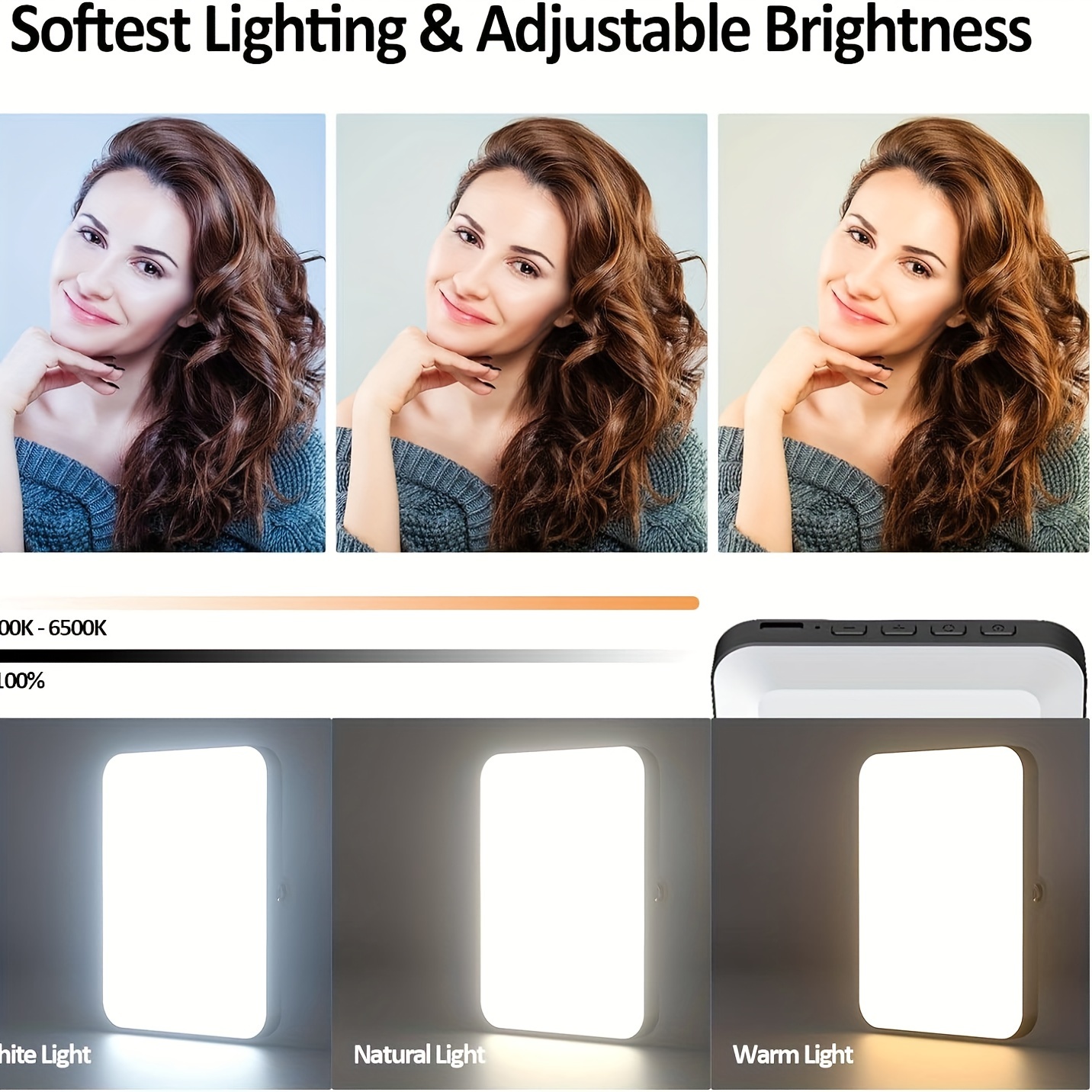 1pc Rechargeable Magnetic LED  - Photography Lighting Spotlight recension och pris