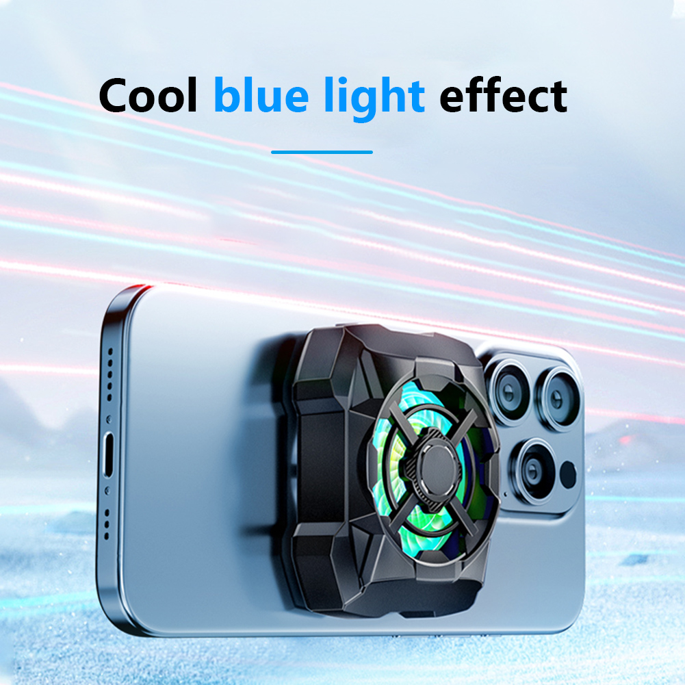 Phone Cooler with Blue Light 3 - Photography Lighting Spotlight recension och pris