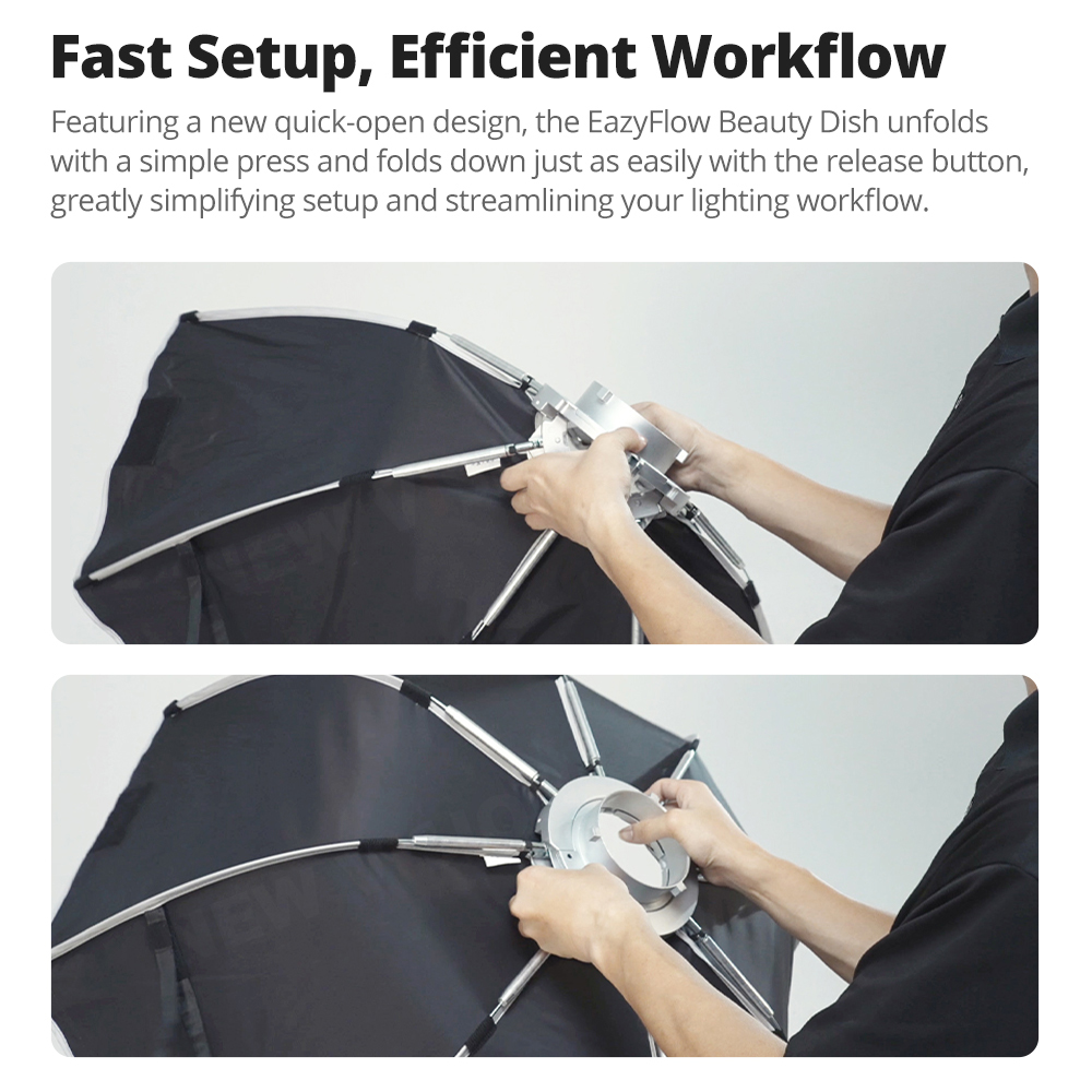 New Godox EazyFlow Beauty Dish - Photography Lighting For Products recension och pris