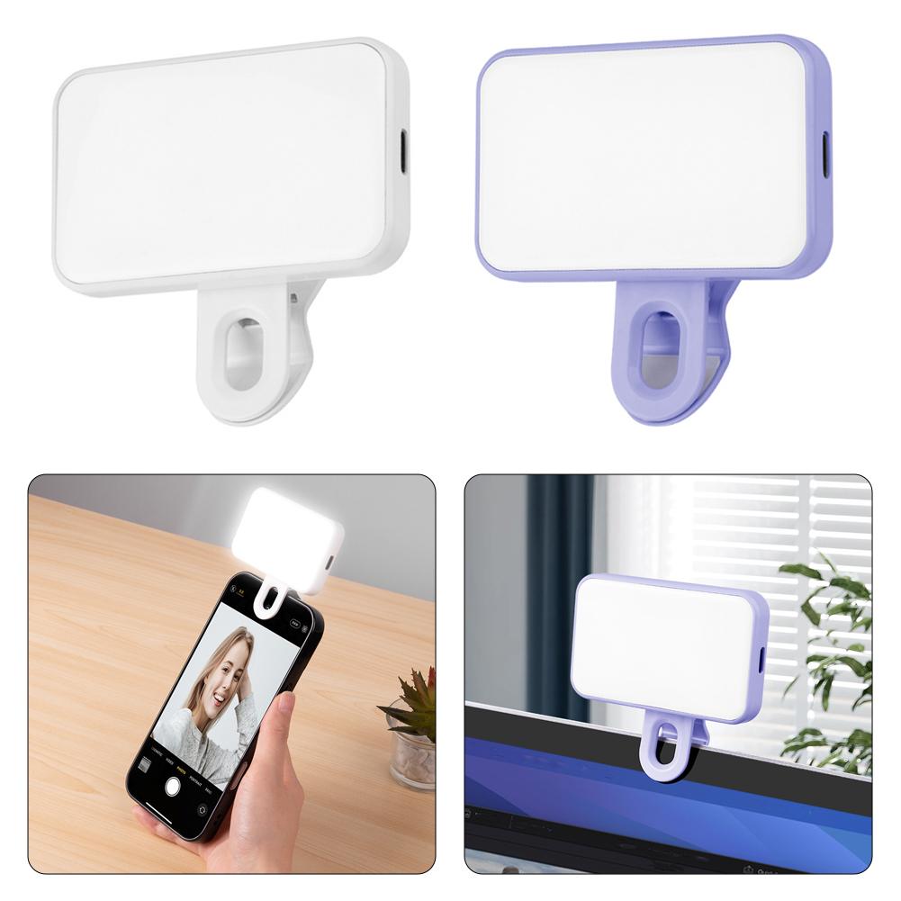 Selfie LED Color Clip Fill Lig - Photography Mobile Lighting recension och pris