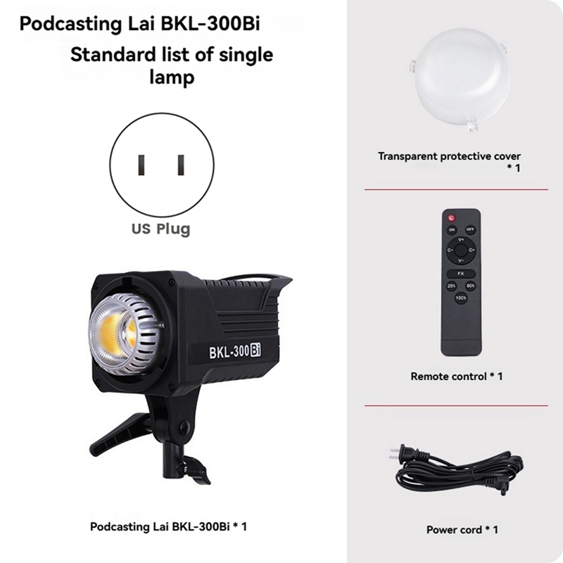 300W Bi LED Video Light, Conti - Photography Lighting Spotlight recension och pris