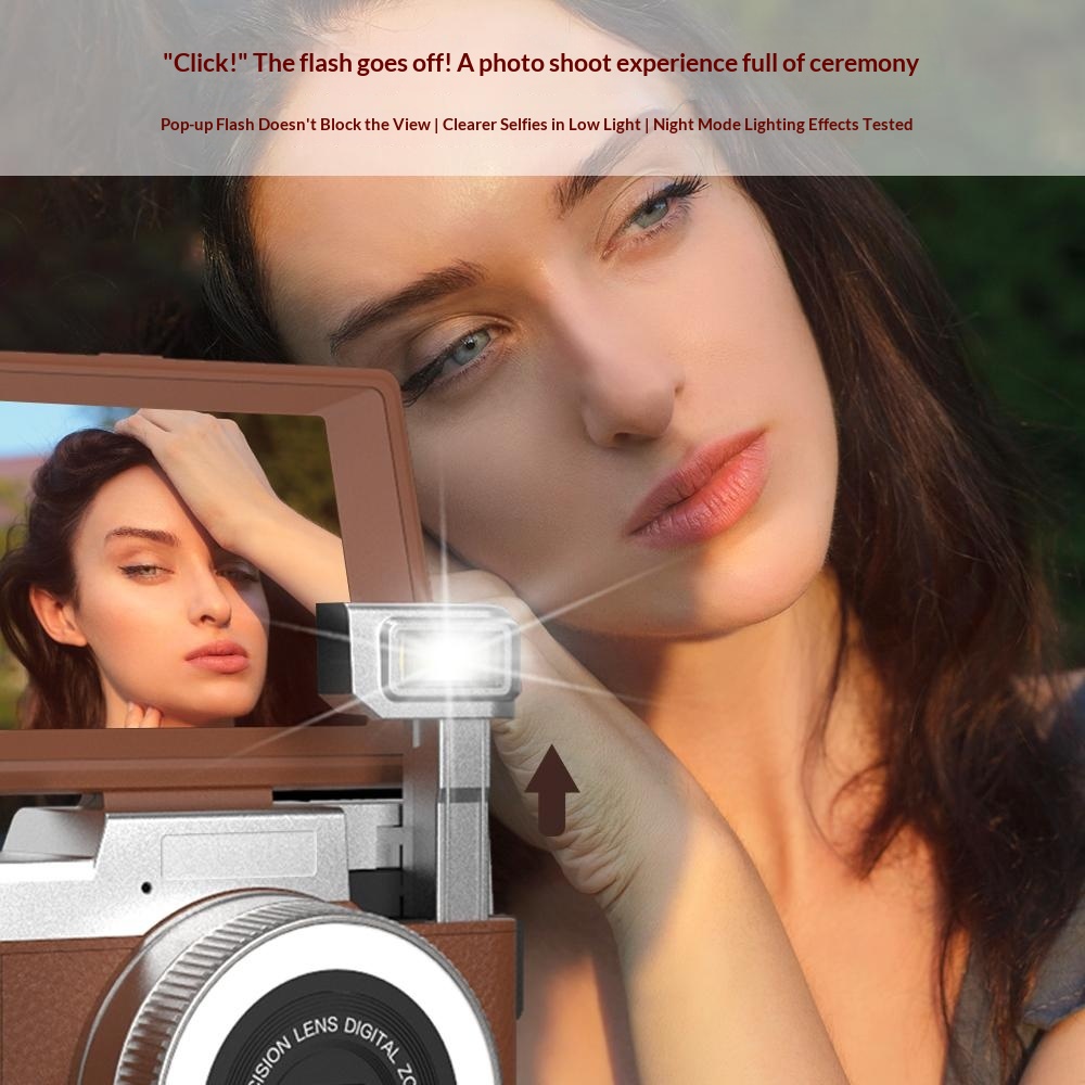4K 64MP Digital Camera for Pho - Photography Lighting Beginners recension och pris