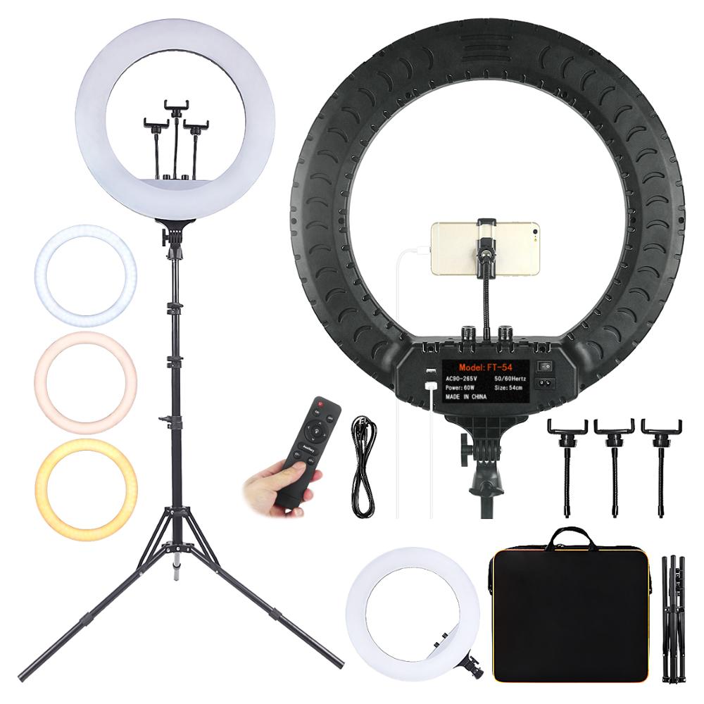 Fusitu FT-54 LED Ring Light Di - Iris Photography Led Lighting Pack recension och pris