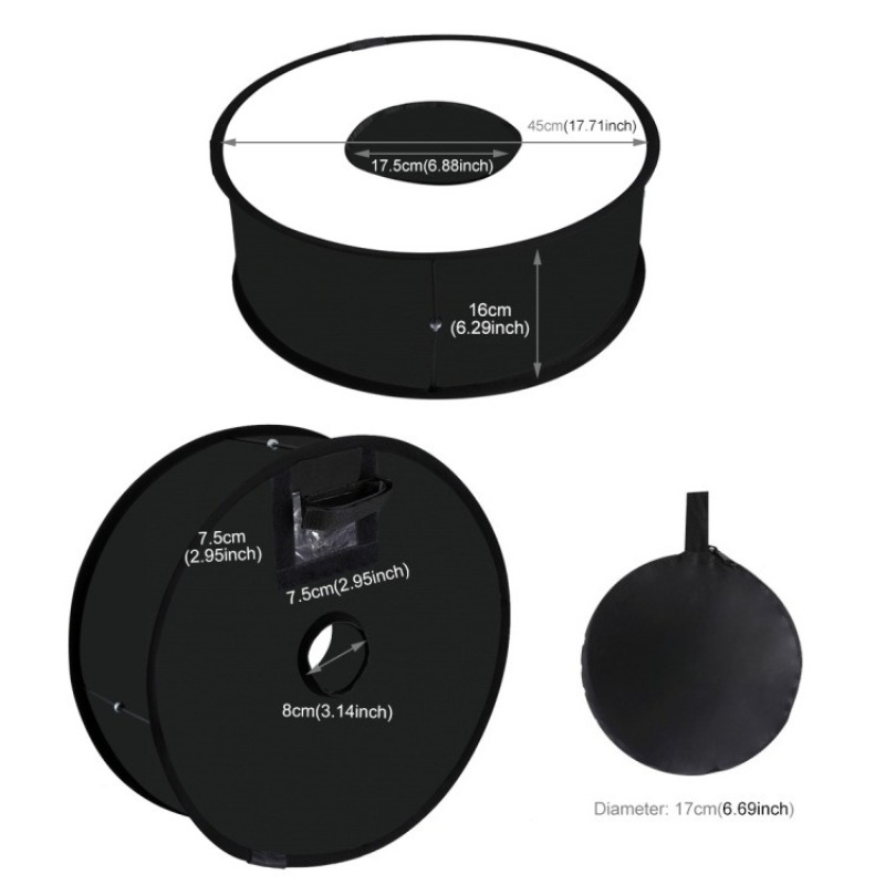 Foldable 45cm Ring‑flash Soft‑ - Photography Lighting Modifiers recension och pris