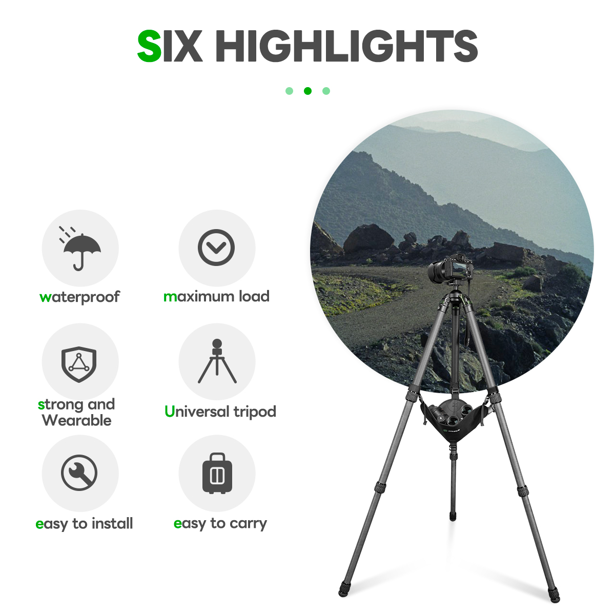 FANAUE Tripod Stone Bag Studio - Photography Lighting Weight Bags recension och pris