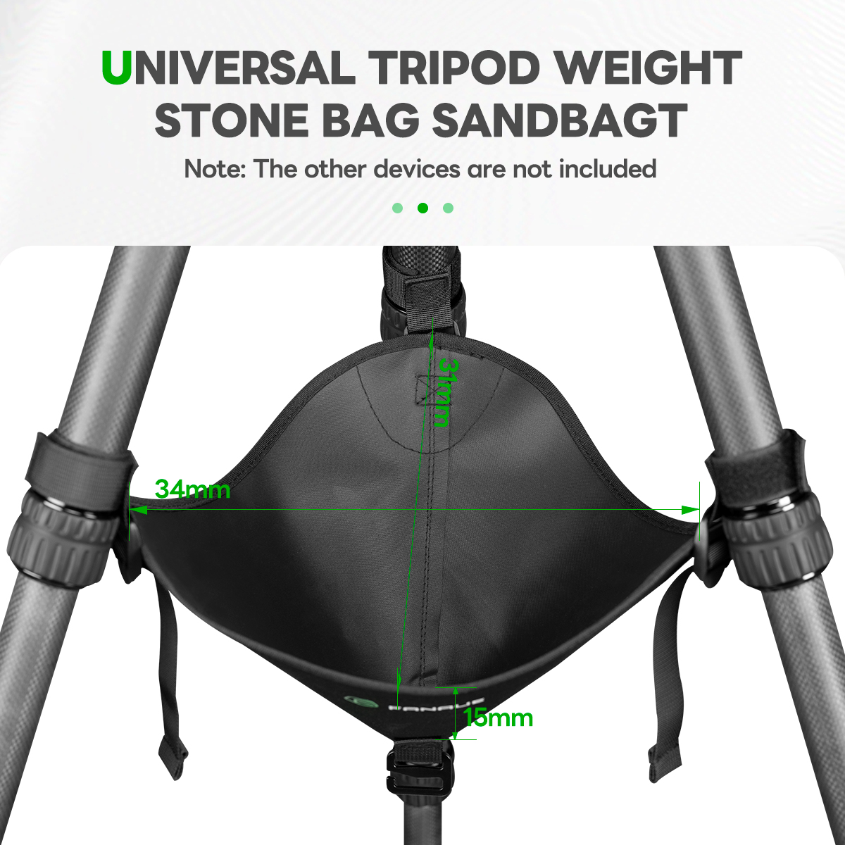 FANAUE Tripod Stone Bag Studio - Photography Lighting Weight Bags recension och pris
