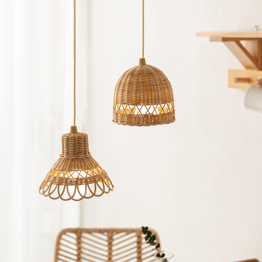 Rattan Lampshade Handmade Phot - Photography Lighting Home recension och pris