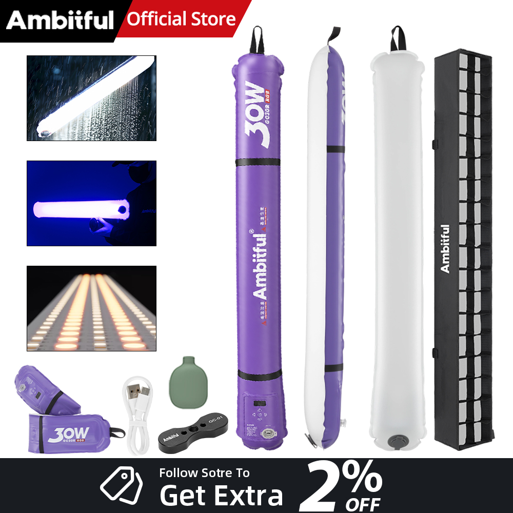 AMBITFUL GC30R-P GC30R GC30 R  - Photography Lighting Youtube recension och pris