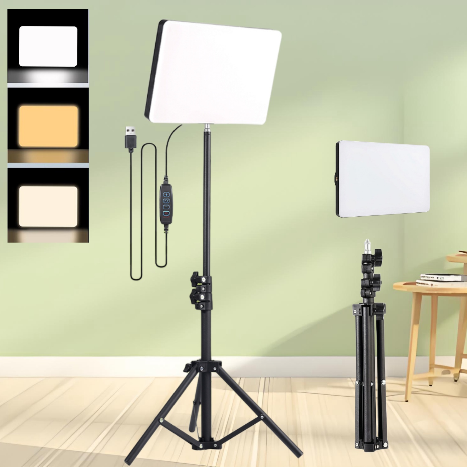 Live Streaming Ring Light Set: - Photography Lighting For Products recension och pris