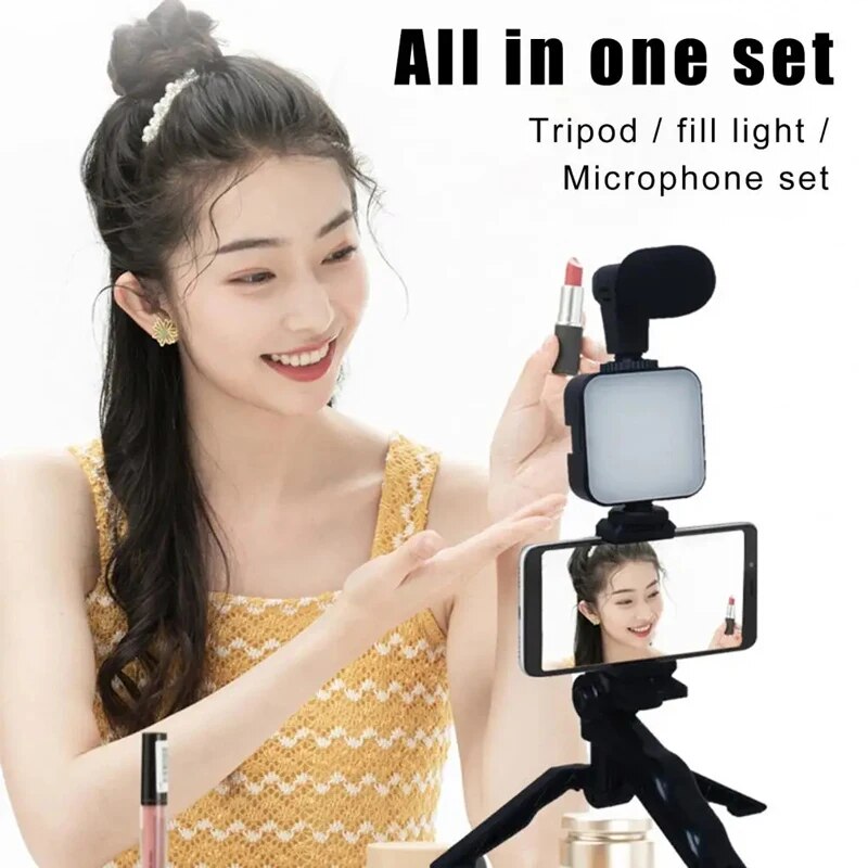 Smartphone Vlogging Kit With T - Iris Photography Led Lighting Pack recension och pris