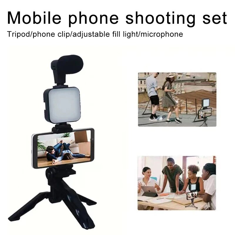 Smartphone Vlogging Kit With T - Iris Photography Led Lighting Pack recension och pris