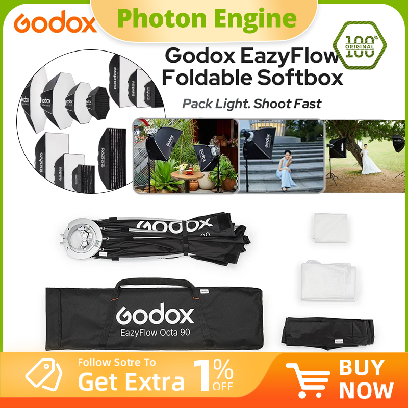 Godox EazyFlow series Foldable - Photography Lighting For Products recension och pris