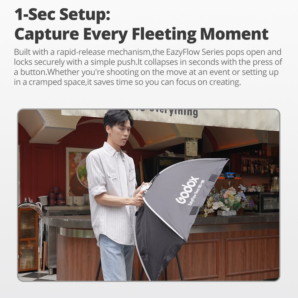 Godox EazyFlow series Foldable - Photography Lighting For Products recension och pris