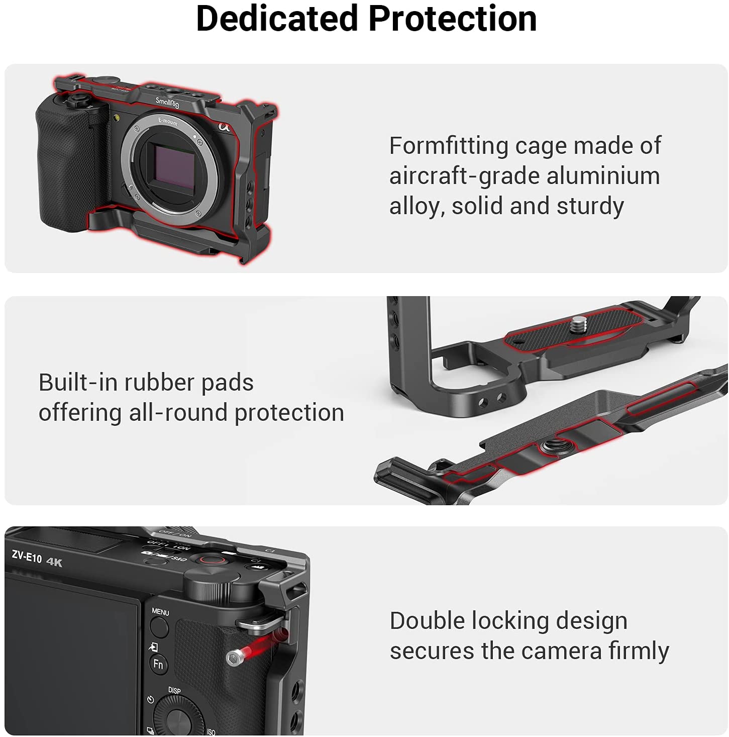 SmallRig for Sony ZVE10 Camera - Sony Camera A6400 recension och pris