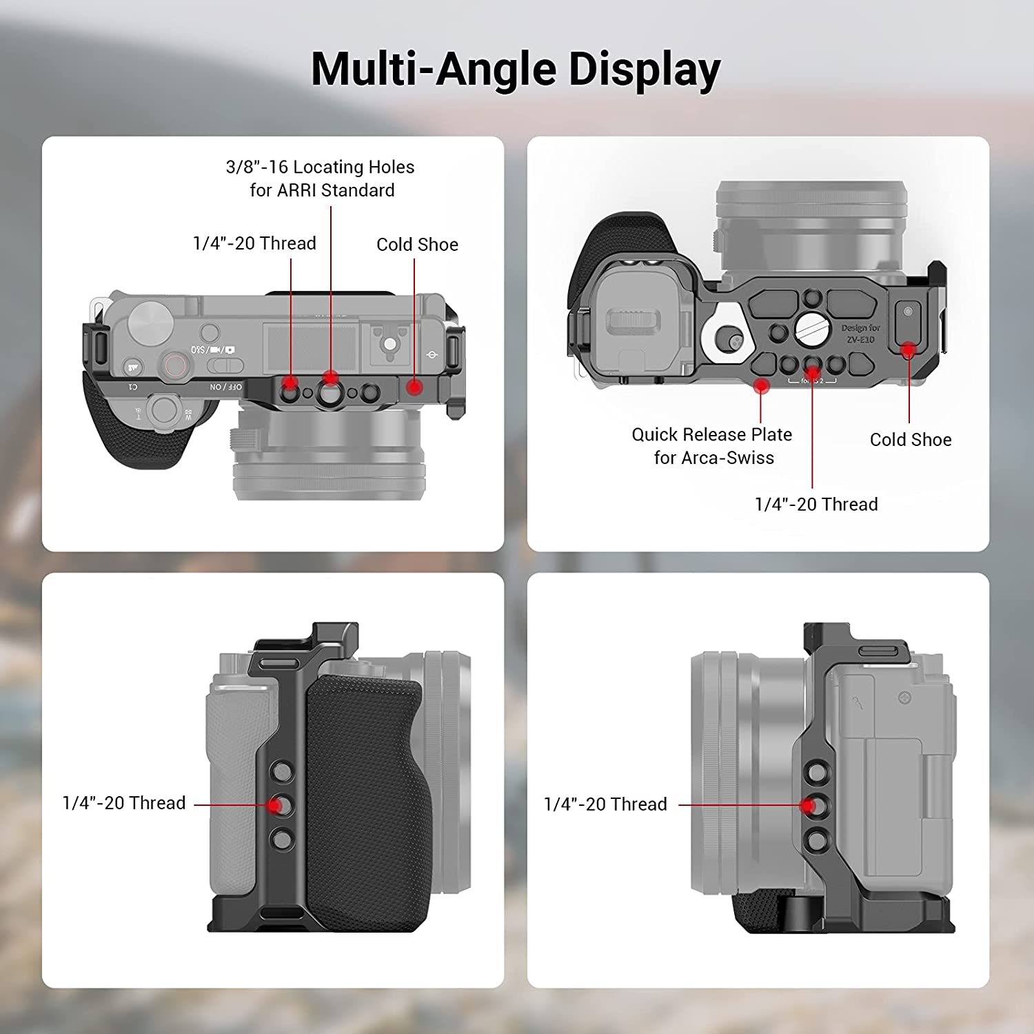 SmallRig for Sony ZVE10 Camera - Sony Camera A6400 recension och pris