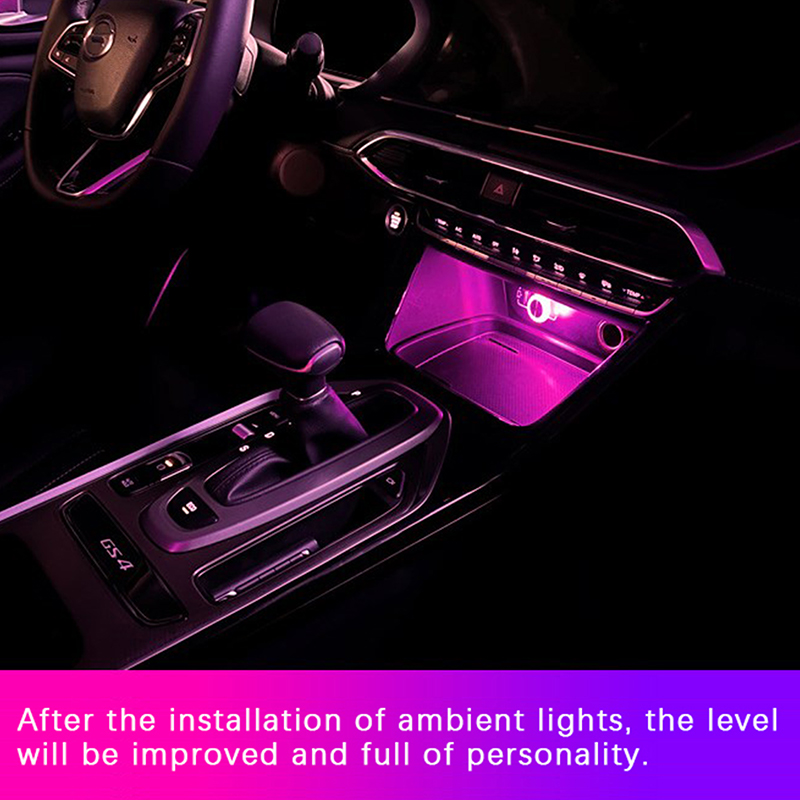 Portable Car USB Ambient Light - Interior Photography Lighting recension och pris